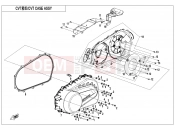 CFMOTO CFORCE 1000 (CF1000ATR-3) CVT CASE ASSY - E01-3-V1