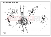 CFMOTO CFORCE 1000 (CF1000ATR-3) CYLINDER HEAD NO.1 ASSY - E02-2