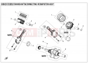 CFMOTO CFORCE 1000 (CF1000ATR-3) CRANKSHAFTãCONNECTING RODãPISTON ASSY - E04