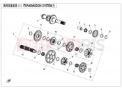 CFMOTO CFORCE 1000 (CF1000ATR-3) TRANSMISSION SYSTEM(1) - E06-1
