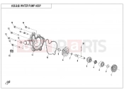 CFMOTO CFORCE 1000 (CF1000ATR-3) WATER PUMP ASSY - E08