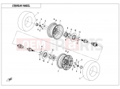 CFMOTO 2019 ATV CFORCE 1000 (CF1000AU) REAR WHEEL - F11