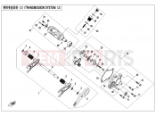CFMOTO 2020 ATV CFORCE 1000 (CF1000AU) TRANSMISSION SYSTEM(3) - E06-3-V2