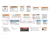 CFMOTO 2021 ATV CFORCE 1000 (CF1000AU) DECAL WARNING(NA) - F19-2-B-V2