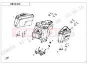 CFMOTO 2021 ATV CFORCE 1000 (CF1000AU) TAIL BOX(OVERLAND,THREE BOXES) - F80-5-B-V1