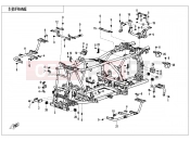 CFMOTO CFORCE 1000 (CF1000AU-2) FRAME - F03-V4