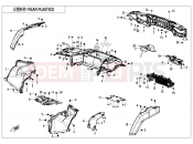 CFMOTO CFORCE 1000 (CF1000AU-2) REAR PLASTICS - F04-4-A-V3
