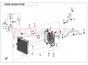 CFMOTO CFORCE 1000 (CF1000AU-2) COOLING SYSTEM - F18