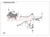 CFMOTO CFORCE 110 (CF110AY10) COOLING SYSTEM - F18