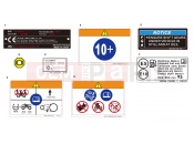 CFMOTO CFORCE 110 (CF110AY10) WARNING DECAL(CE) - F19-1-A-V2