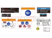 CFMOTO CFORCE 110 (CF110AY10) WARNING DECAL(CE@^CN) - F19-1-A-V2