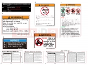 CFMOTO CFORCE 110 (CF110AY10) WARNING DECAL(INTERNATIONAL) - F19-1-B-V3