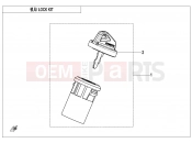 CFMOTO CFORCE 110 (CF110AY10-2) LOCK KIT - F01-V1