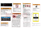 CFMOTO CFORCE 110 (CF110AY10-2) WARNING DECAL(INTERNATIONAL) - F19-1-B-V2