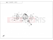 CFMOTO CFORCE 110 (CF110AY10-2) CYLINDER BOD - E02-2