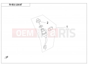 CFMOTO CFORCE 450 (CF400ATR-2L [T3b] ) LOCK KIT - F01