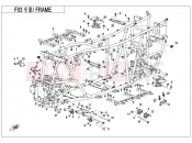 CFMOTO CFORCE 450 (CF400ATR-2L [T3b] ) FRAME - F03