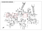CFMOTO CFORCE 450 (CF400ATR-2L [T3b] ) FRONT SUSPENSION - F05