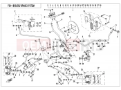 CFMOTO CFORCE 450 (CF400ATR-2L [T3b] ) BRAKE SYSTEM - F08-1