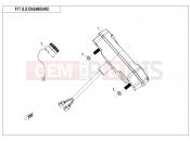 CFMOTO CFORCE 450 (CF400ATR-2L [T3b] ) DASHBOARD - F17