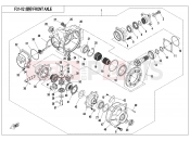 CFMOTO CFORCE 450 (CF400ATR-2L [T3b] ) FRONT AXLE - F31-V2
