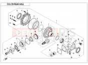 CFMOTO CFORCE 450 (CF400ATR-2L [T3b] ) REAR AXLE - F33