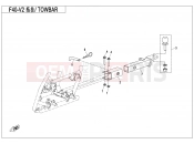 CFMOTO CFORCE 450 (CF400ATR-2L [T3b] ) TOWBAR - F40-V2