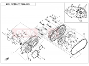 CFMOTO CFORCE 450 (CF400ATR-2L [T3b] ) CVT CASE ASSY. - E01-3