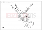 CFMOTO CFORCE 450 (CF400ATR-2L [T3b] ) CYLINDER ASSY. - E02-3
