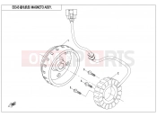 CFMOTO CFORCE 450 (CF400ATR-2L [T3b] ) MAGNETO ASSY.(HIGH POWER) - E03-B