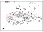 CFMOTO 2018 ATV CFORCE 450 (CF400ATR-2L [T3b] ) RACK - F14-V2