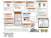 CFMOTO 2018 ATV CFORCE 450 (CF400ATR-2L [T3b] ) WARNING DECAL - F19-1-V4