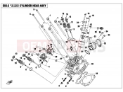CFMOTO 2018 ATV CFORCE 450 (CF400ATR-2L [T3b] ) CYLINDER HEAD ASSY - E02-2-V2