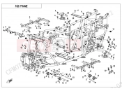 CFMOTO 2021 ATV CFORCE 450 (CF400ATR-2L [T3a] ) FRAME - F03-V5