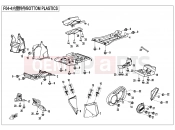 CFMOTO CFORCE 450 (CF400ATR-2S [T3a] ) BOTTOM PLASTICS - F04-4-V1
