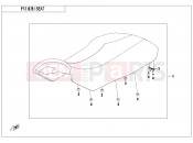 CFMOTO CFORCE 450 (CF400ATR-2S [T3a] ) SEAT - F13
