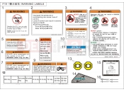 CFMOTO CFORCE 450 (CF400ATR-2S [T3a] ) WARNING DECAL - F19-1-V1
