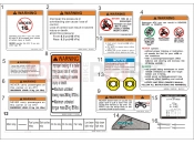 CFMOTO CFORCE 450 (CF400ATR-2S [T3a] ) WARNING DECAL - F19-1-V2