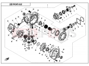 CFMOTO CFORCE 450 (CF400ATR-2S [T3a] ) FRONT AXLE - F31-V3