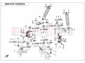 CFMOTO 2021 ATV CFORCE 450 (CF400ATR-2S [T3a] ) FRONT SUSPENSION - F05-B-V2