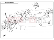 CFMOTO CFORCE 450 (CF400AU) MUFFLER - F02