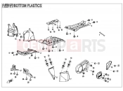 CFMOTO CFORCE 450 (CF400AU) BOTTOM PLASTICS - F04-4-V3
