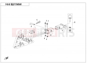 CFMOTO CFORCE 450 (CF400AU) TOWBAR (SPLIT) - F40-B
