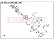CFMOTO CFORCE 450 (CF400AU) WATER PUMP ASSY