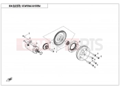 CFMOTO CFORCE 450 (CF400AU) STATER MOTOR