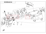 CFMOTO CFORCE 450 (CF400AU) MUFFLER