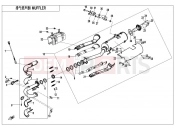 CFMOTO CFORCE 450 (CF400AU) MUFFLER(FOR AUSTRALIA ONLY)