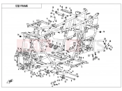 CFMOTO CFORCE 450 (CF400AU) FRAME(FOR BRAZIL ONLY)