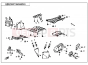 CFMOTO CFORCE 450 (CF400AU) BOTTOM PLASTICS