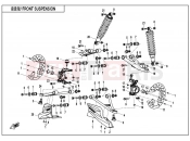 CFMOTO CFORCE 450 (CF400AU) FRONT SUSPENSION(NA)
